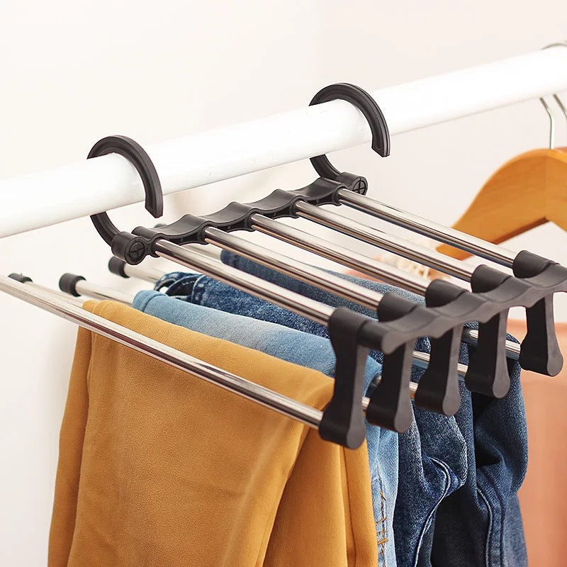 đ ACHETEZ 2, RECEVEZ 3 ! âš Porte-Pantalons Multifonctionnel â Gain de Place et Pratique đ