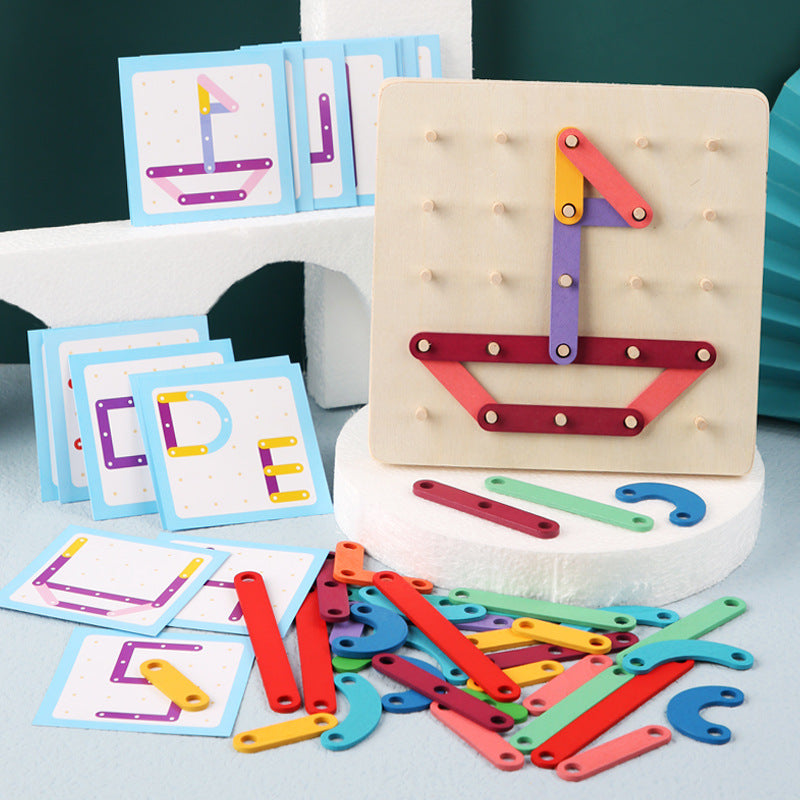 Puzzle à Encastrement Montessori 🎅 Idée Cadeau de Noël ! 🎁 Livraison Gratuite