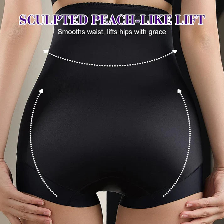 ✨ MagicCurve+ Sous-vêtements Galbants à Haute Taille | Contrôle Immédiat du Ventre & Effet Remontant pour les Hanches | Sans Couture & Respirant 🌸