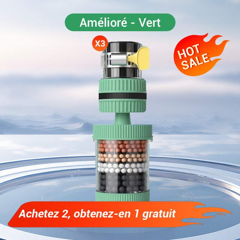 📢💧Filtre de Robinet Amélioré et en Coton PP – Améliorez la Qualité de Votre Eau du Robinet