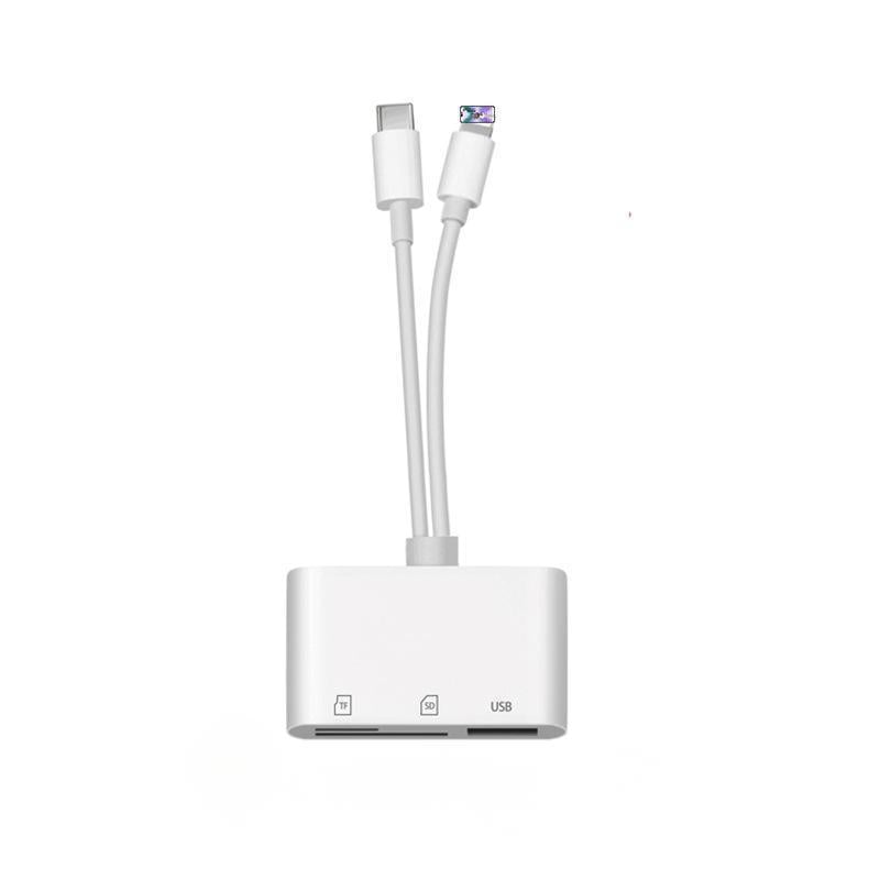 💥Lecteur de carte SD/TF/USB pour transfert instantané de fichiers entre appareils