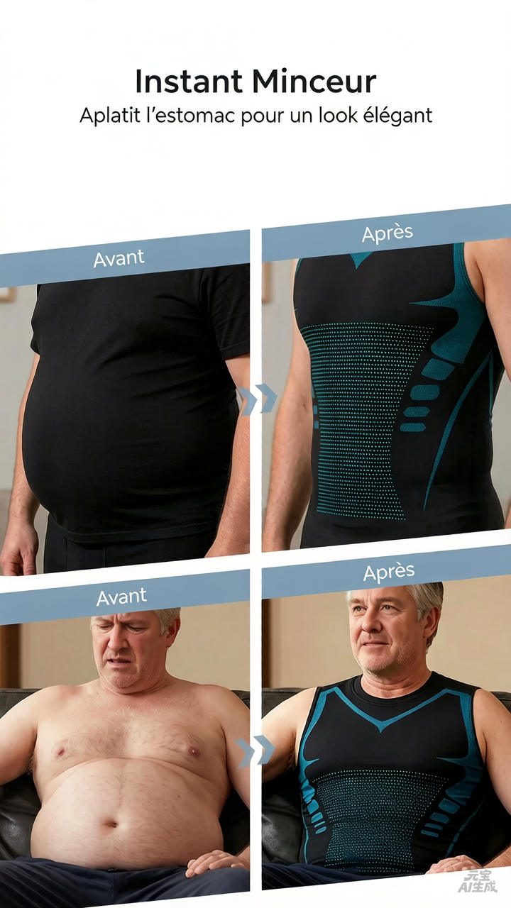 💪50% DE RÉDUCTION ! 🎉Gilet sculptant ionique Slimoly® – Compression et rafraîchissement – Remodelage du corps et sans manches – Invisible sous les vêtements 🕶️