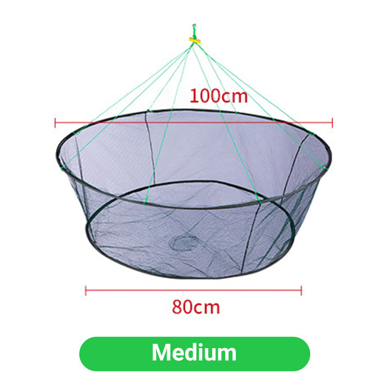 đŁFilet de pĂȘche pliable portable avec corde