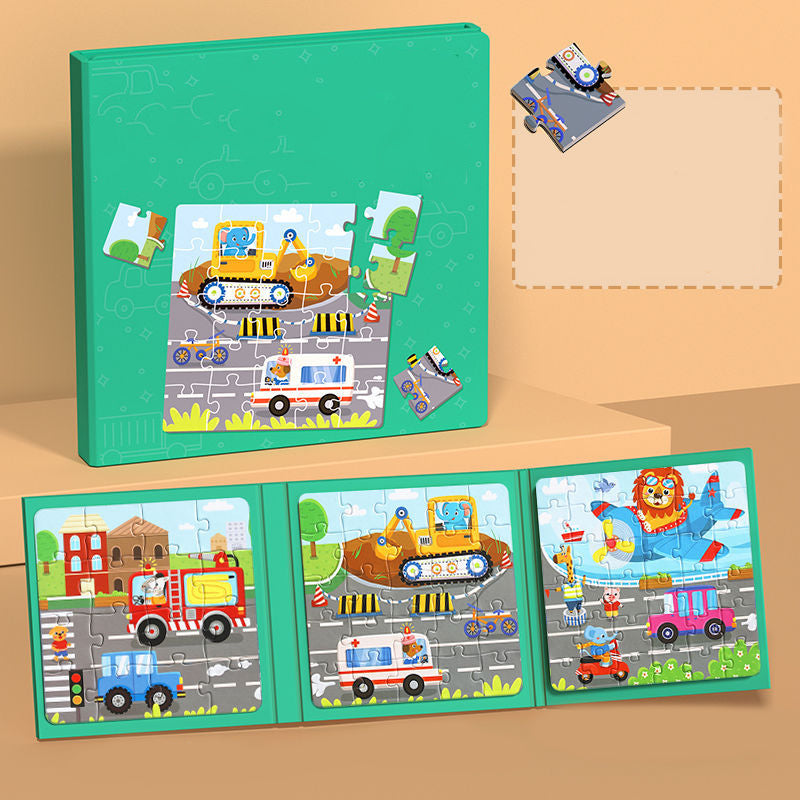 đ Cadeaux PrivilĂ©ges de NoĂ«lđLivre de construction magnĂ©tique pour enfants