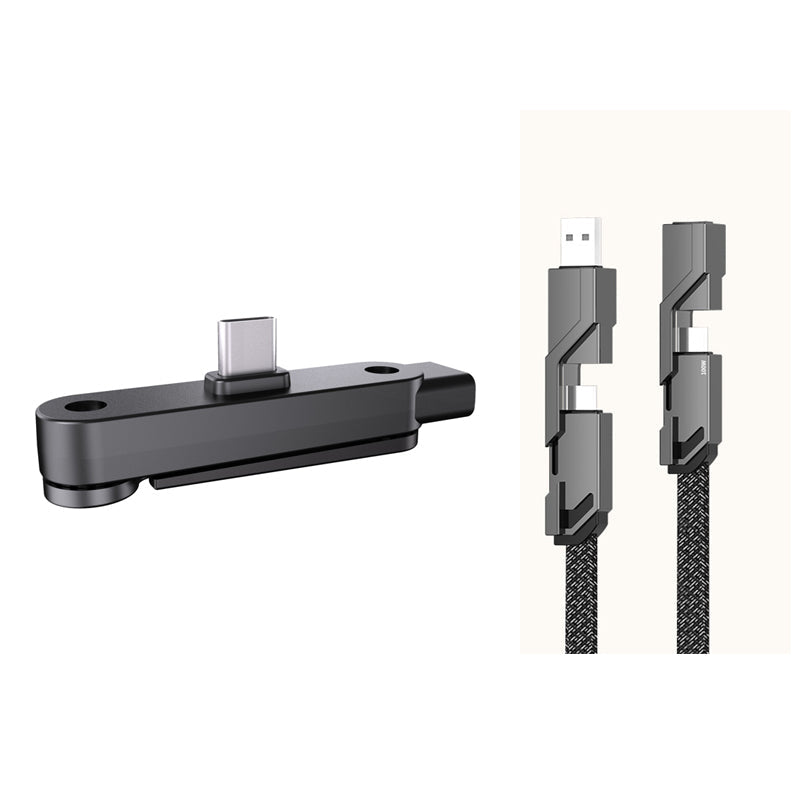 đ„Adaptateur de charge rapide avec support de tĂ©lĂ©phone pliable Ă 360°đ„