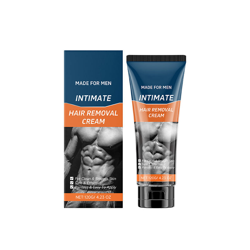 Crème dépilatoire homme pour zones intimes