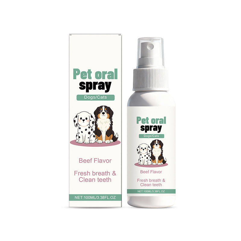 📢📢 Dernier jour – Prix spécial à 5,99 £ ! ‼️⏰🐶 Spray buccal doux pour animaux 🦷 | Haleine fraîche & anti-plaque 🐱