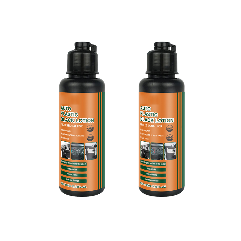 📢📢50 % de réduction !! 🚗✨Produit de polissage multifonctionnel noir pour les voitures en plastique🛡️