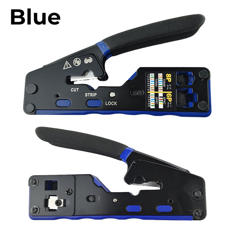 🔌🛠️🌐 OFFRE LIMITÉE 50% DE RÉDUCTION! Outil de Sertissage Multifonction pour Câble Réseau – Pince à Sertir de Précision pour RJ45/RJ11, Coupe et Dénude les Fils – Idéal pour les Installations Ethernet, Téléphone et Câbles de Sécurité 📡🔧