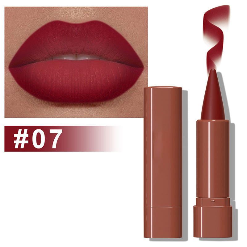 1 Acheté = 1 Offert 💄🔥 Rouge à Lèvres Mat Anti-Transfert Longue Tenue ✨