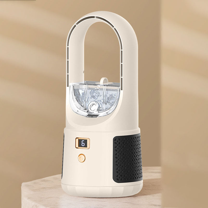 🌬️💧 50 % DE RÉDUCTION ! Humidificateur portable sans pales – Sans danger pour les enfants et les animaux de compagnie, aucune pale visible. 6 vitesses, fonctionnement ultra-silencieux, humidifie l'air. Un incontournable pour l'été ! 🏠✨