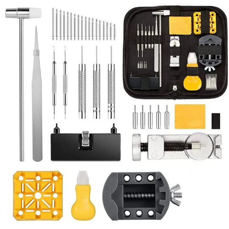 ⌚🔧 Kit complet de réparation de montres – 72 pièces, tous les outils nécessaires pour ouvrir, ajuster et réparer chez soi 💎✨