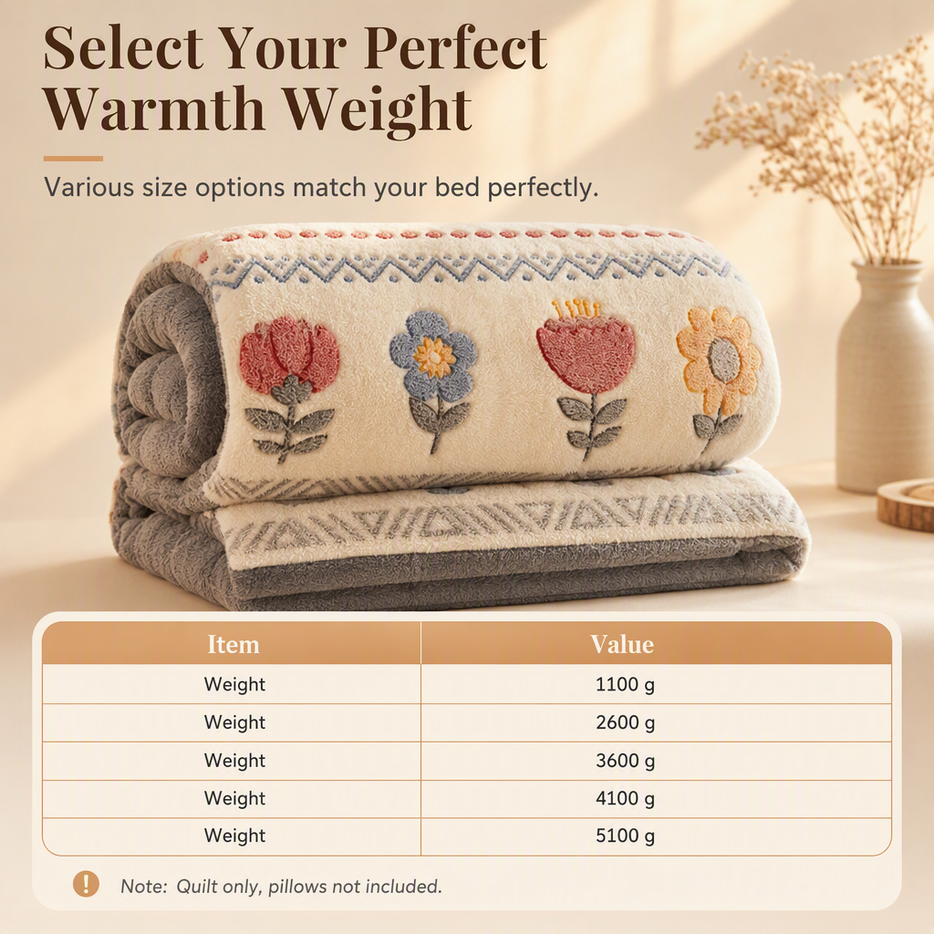🧸❄️ Couette d’hiver polaire double face – Douce et chaude, idéale pour l’automne et l’hiver, un cocon douillet pour des nuits confortables 🛏️💤