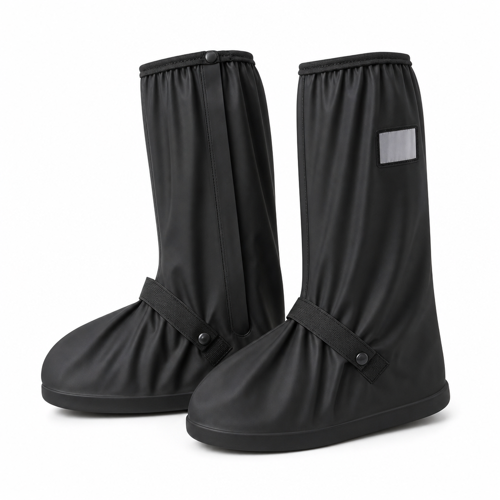 🔥PROMO FLASH -50%👢Couvre-chaussures silicone haute tige, imperméable, garde les pieds au sec sous la pluie🌧️