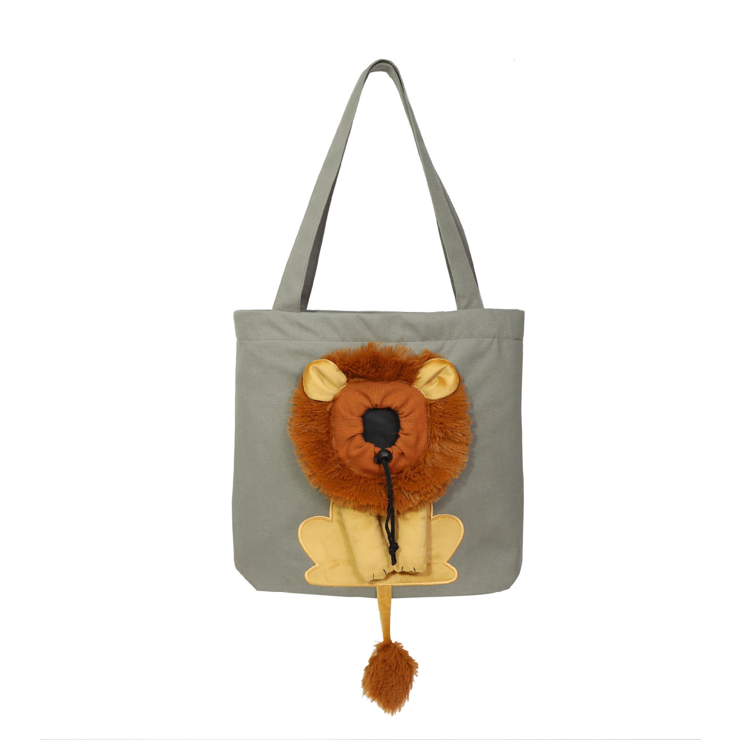 🐈Sac pour chat en forme de tête de rosée - Sac de transport pour animaux de compagnie👜