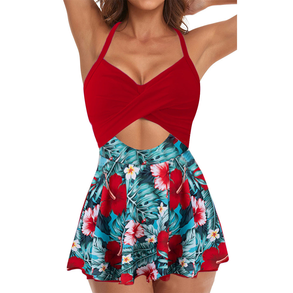 🎁Nouveauté 50 % DE RÉDUCTION💥🩱Maillot de bain une pièce avec découpes pour femme