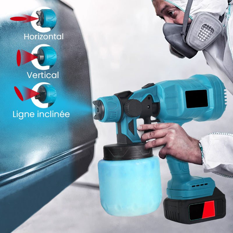 ✨✨Offre spéciale 71% de réduction 🔥 Pistolet à peinture électrique sans fil