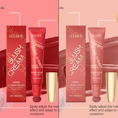 Crème Blush Shimmer Naturelle Longue Tenue