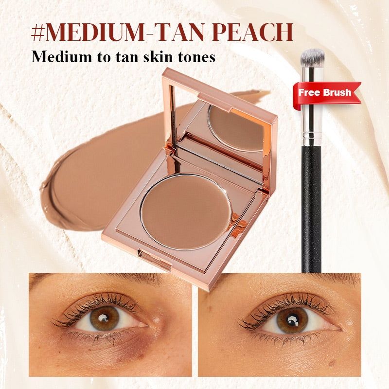 📢📢50% de réduction ! 💥Correcteur Magique pour les Yeux – Efface Cernes, Poches & Taches + Pinceau Offert 🎁✨