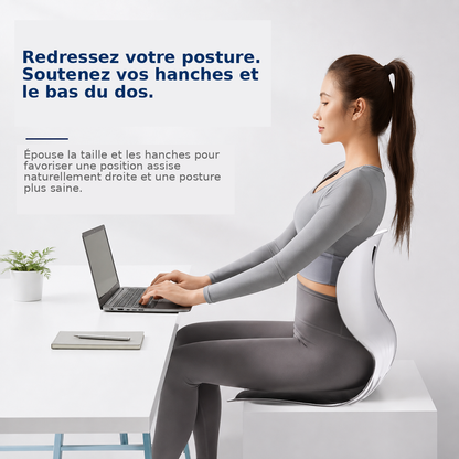 Ergonomic Lumbar Support Cushion for Office Chairs