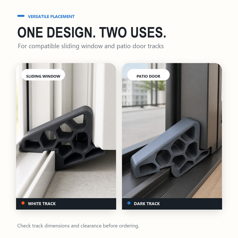 🎯🛍️ -60% ! 🏠Butée de Porte Secure Track – Blocage Sécurisé, Compact & Anti-Chocs