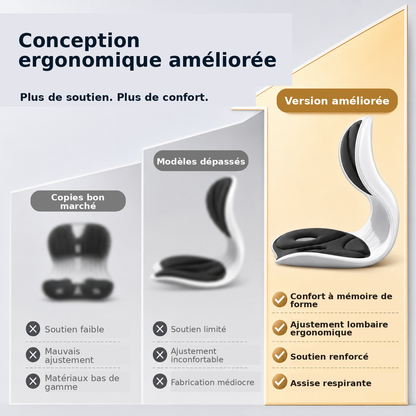 Ergonomic Lumbar Support Cushion for Office Chairs