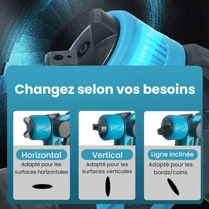 ✨✨Offre spéciale 71% de réduction 🔥 Pistolet à peinture électrique sans fil