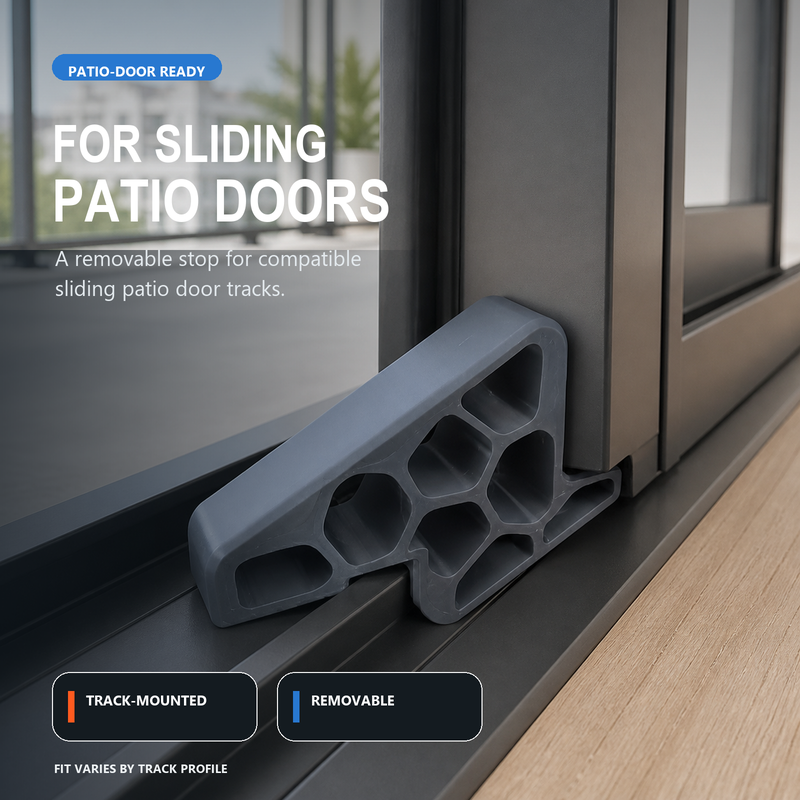 🎯🛍️ -60% ! 🏠Butée de Porte Secure Track – Blocage Sécurisé, Compact & Anti-Chocs