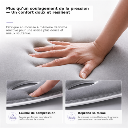 Ergonomic Lumbar Support Cushion for Office Chairs
