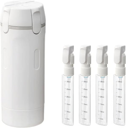 📢📢50 % de réduction ! 🧳Flacons distributeurs rechargeables 4 en 1 pour le voyage – Compact, étanche & ultra-pratique ✈️🧴