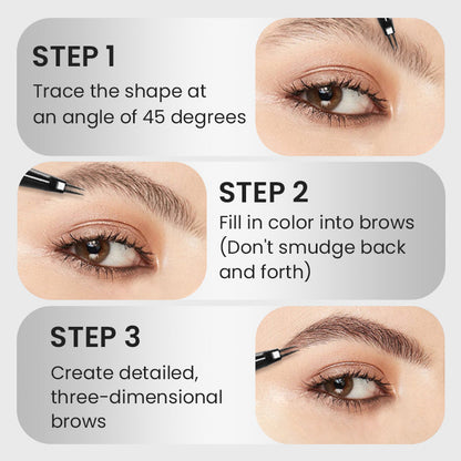 💖 Stylo sourcils waterproof naturel version améliorée 2026 – Lauréat du Red Dot Design Award