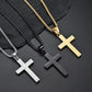 💖Dernier jour 50% de réduction - ✝️Collier croix de Scibble avec prière du Seigneur