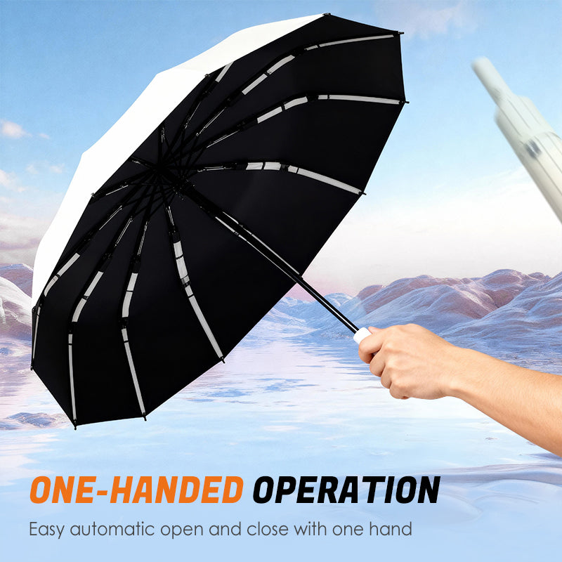 ☔Parapluie automatique résistant pour le soleil et la pluie