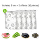 Sac de Conservation en Aluminium Reutilisable et Fermable 🥢🌍 - Parfait pour Stocker et Protéger Vos Aliments!