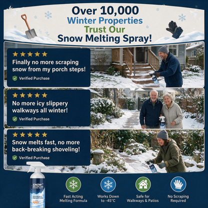 🧊 Produit hautement efficace pour faire fondre la neige et la glace ; adapté au déneigement de grandes surfaces et au dégivrage des véhicules.