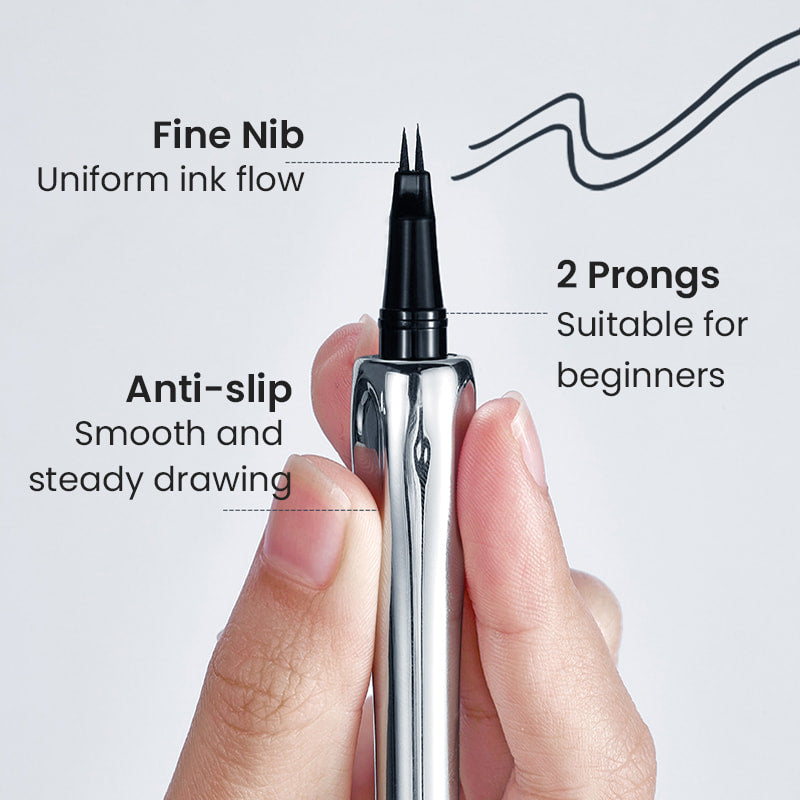 💖 Stylo sourcils waterproof naturel version améliorée 2026 – Lauréat du Red Dot Design Award