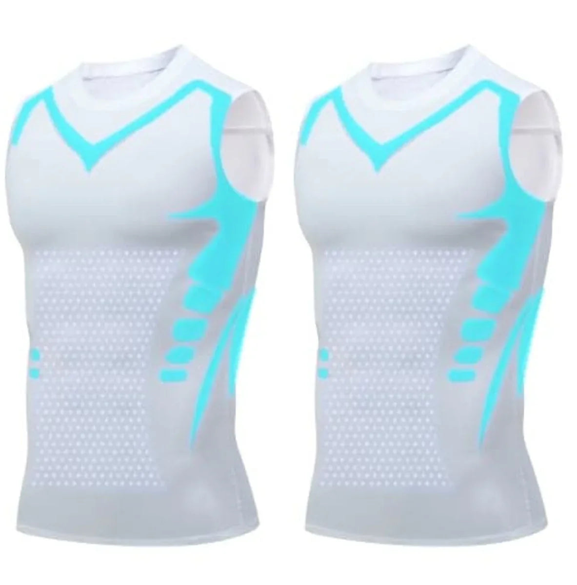💪50% DE RÉDUCTION ! 🎉Gilet sculptant ionique Slimoly® – Compression et rafraîchissement – Remodelage du corps et sans manches – Invisible sous les vêtements 🕶️