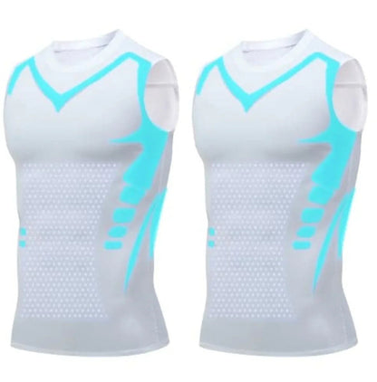 💪50% DE RÉDUCTION ! 🎉Gilet sculptant ionique Slimoly® – Compression et rafraîchissement – Remodelage du corps et sans manches – Invisible sous les vêtements 🕶️