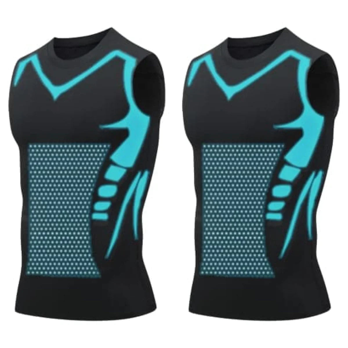 💪50% DE RÉDUCTION ! 🎉Gilet sculptant ionique Slimoly® – Compression et rafraîchissement – Remodelage du corps et sans manches – Invisible sous les vêtements 🕶️