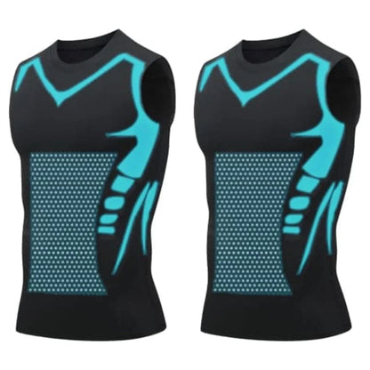 💪50% DE RÉDUCTION ! 🎉Gilet sculptant ionique Slimoly® – Compression et rafraîchissement – Remodelage du corps et sans manches – Invisible sous les vêtements 🕶️