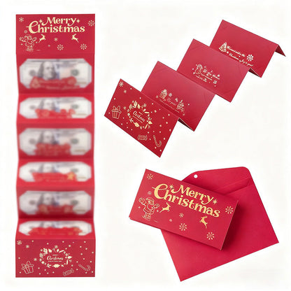 🎁🔥Vente anticipée de Noël ✉️Enveloppe-cadeau de Noël en espèces🎅🎄