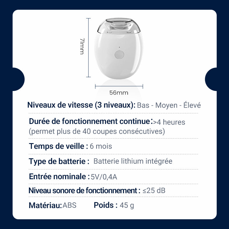 ✨Lime à ongles automatique universelle pour adultes et enfants💅✨