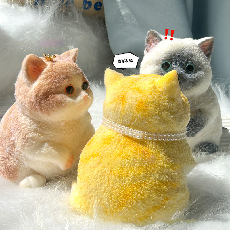 😻 Promotion de Pâques - Peluche Chat Anti-stress Trop Mignonne ! 💕