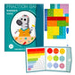 🏆VENTE DU DERNIER JOUR 50 % DE RÉDUCTION💖Puzzle de livre de fractions magnétiques pour enfants