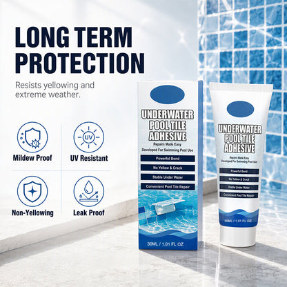 🥳SUPER OFFERTA 2026🥳💞OLTRE 50.000 VENDUTI!💧🔧Adesivo subacqueo ad alta resistenza per piastrelle piscina. Incolla istantaneamente sott’acqua, non devi svuotare la piscina e non serve un tecnico.