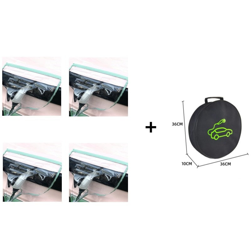 🚗⚡🔥-50% ! Cache de port de charge magnétique étanche pour véhicule électrique, protection efficace💧