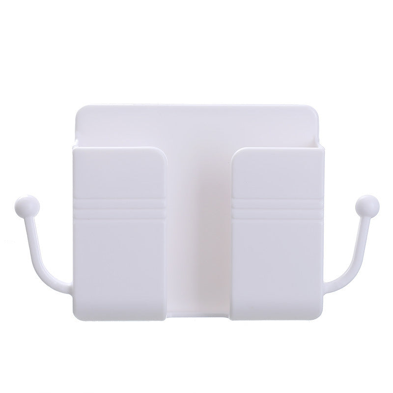 🧰 Boîte de Rangement Murale – ABS – 10×3×9,5 cm – 45 g – Ignifugé – Crochets Latéraux – Jaune/Vert/Bleu/Rose – Pour Téléphone et Télécommandes 🏠