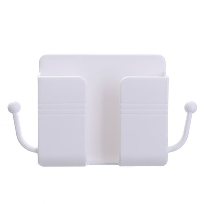 🧰 Boîte de Rangement Murale – ABS – 10×3×9,5 cm – 45 g – Ignifugé – Crochets Latéraux – Jaune/Vert/Bleu/Rose – Pour Téléphone et Télécommandes 🏠
