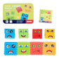 🎭 Puzzle 5D Changement de Visages - Jeu Familial Interactif, Stimule la Créativité et la Logique des Enfants 👨‍👩‍👧‍👦✨
