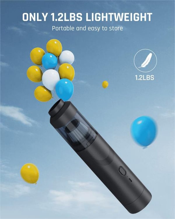 💖2025 Vente chaude💖 Aspirateur de voiture sans fil Slim V8 Mate haute puissance 12000Pa/30AW